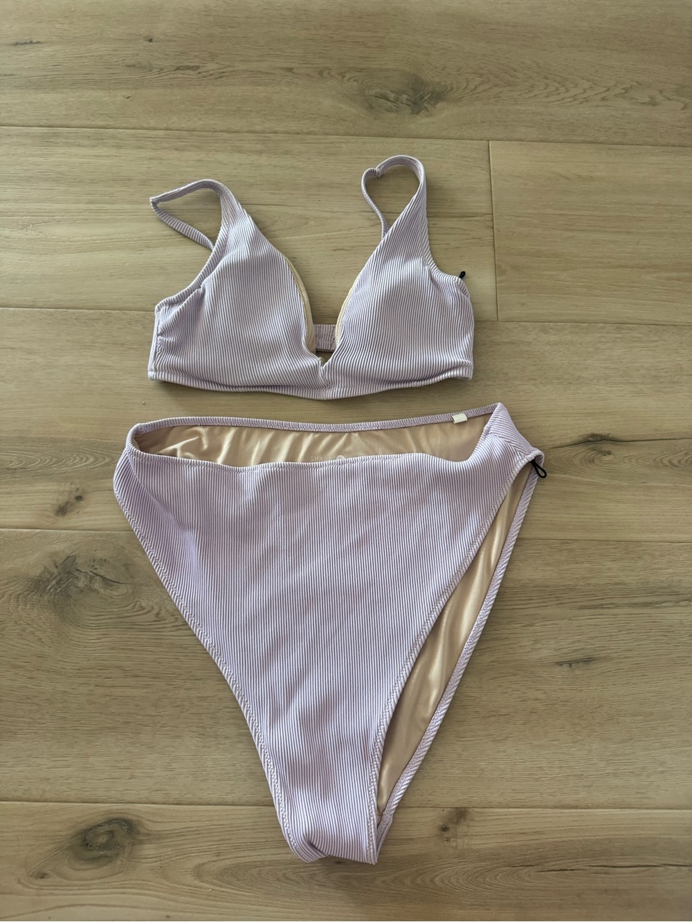 Shade & Shore Soft Blush Bikini Top